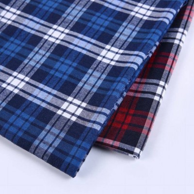 New design winter tejidos textiles christmas plaid buffalo check textile fabric for shirt